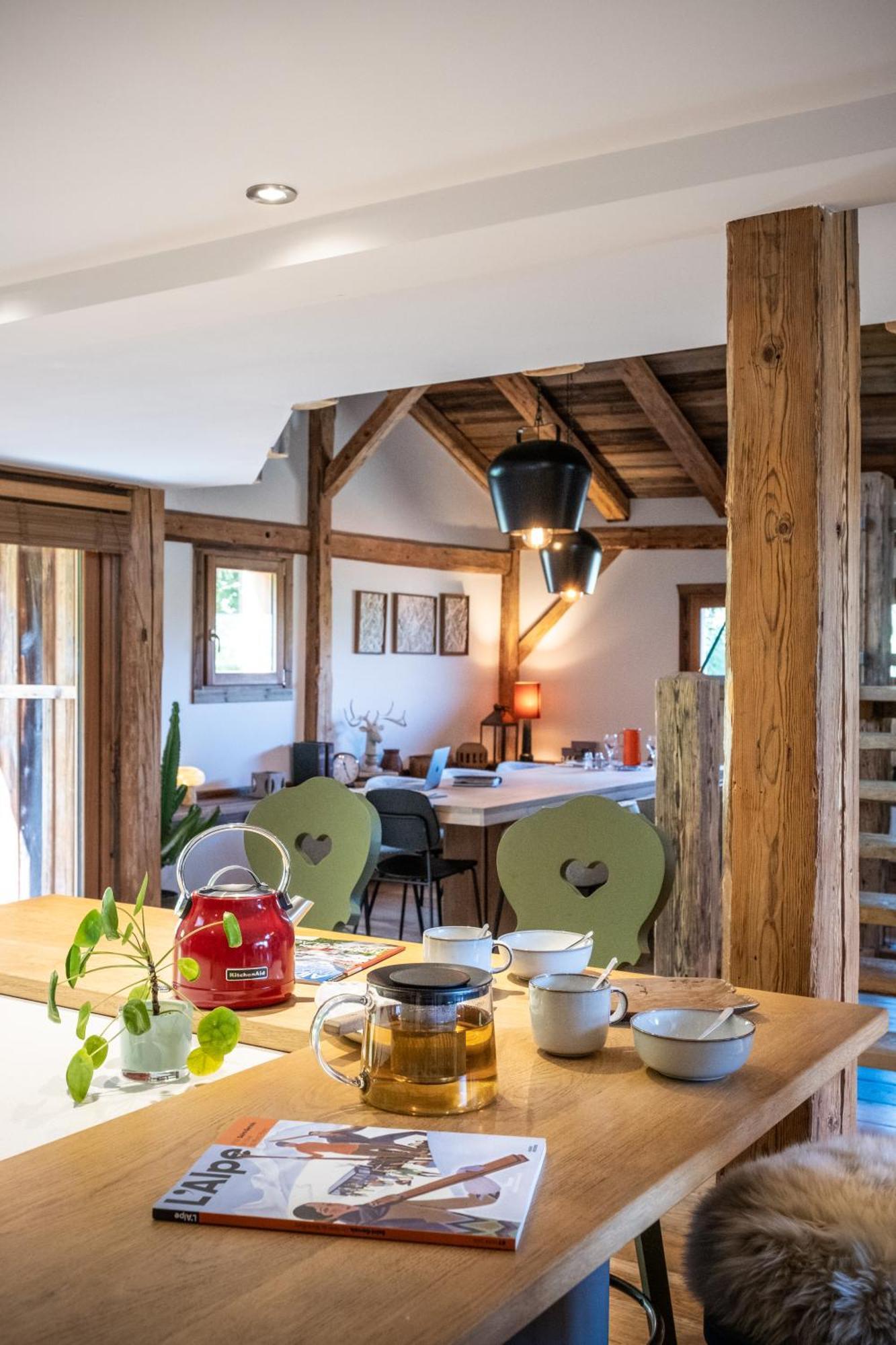 סן-ג'רבה-לה-באן Wanderful Life Montblanc Refuge Haut De Gamme מראה חיצוני תמונה