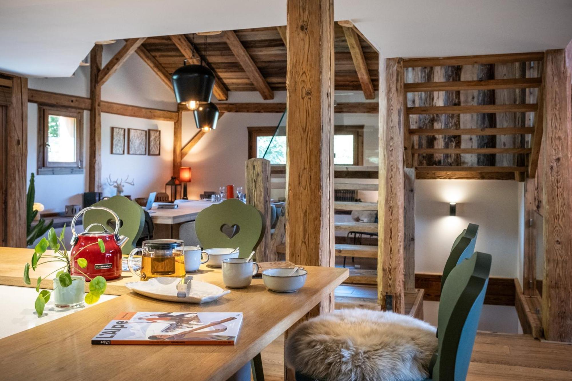 סן-ג'רבה-לה-באן Wanderful Life Montblanc Refuge Haut De Gamme מראה חיצוני תמונה